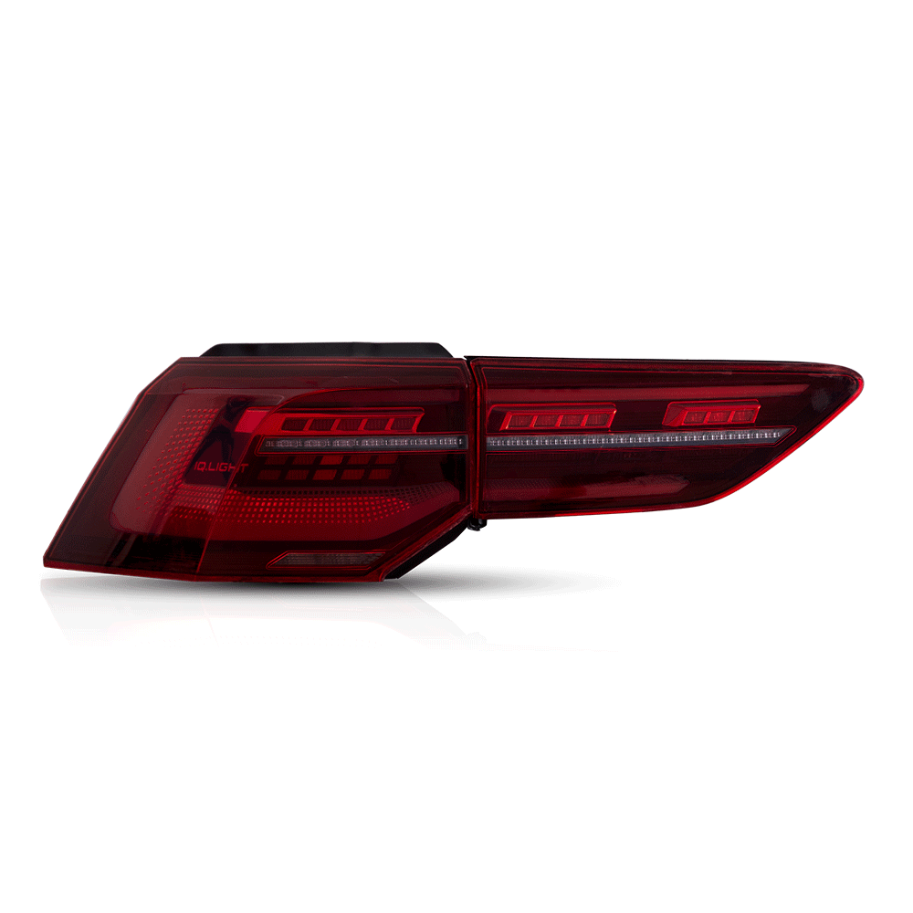 Omeara Golfvw Golf 8 Mk8 Led Tail Light Assembly - Abs+led, Dynamic Signals