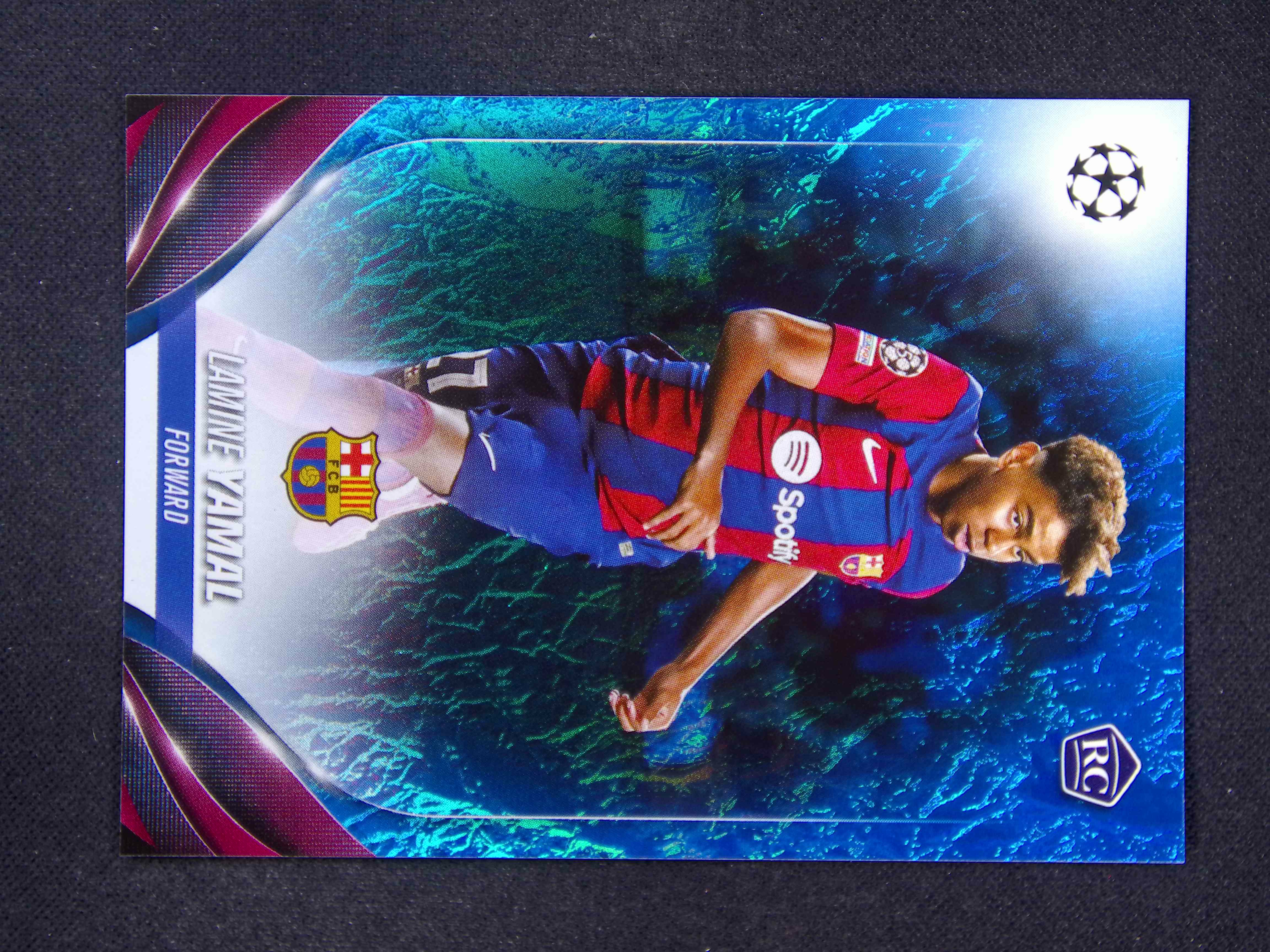 2023-24 Topps Jade UEFA Lamine Yamal #64 RC Rookie Blue 27