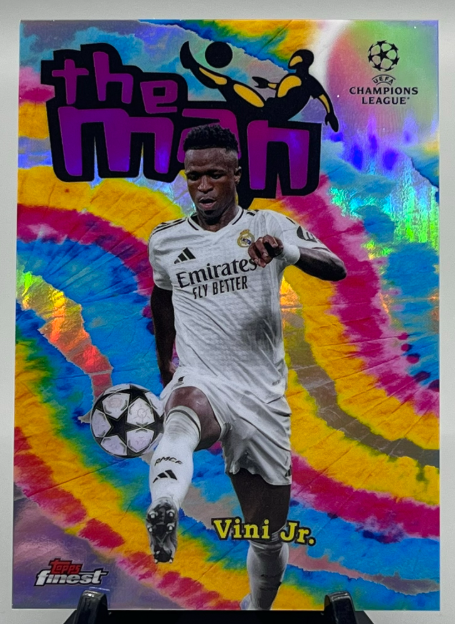 2024-25 Topps Finest UEFA Vini Jr. The Man Case Hit SSP | eBay