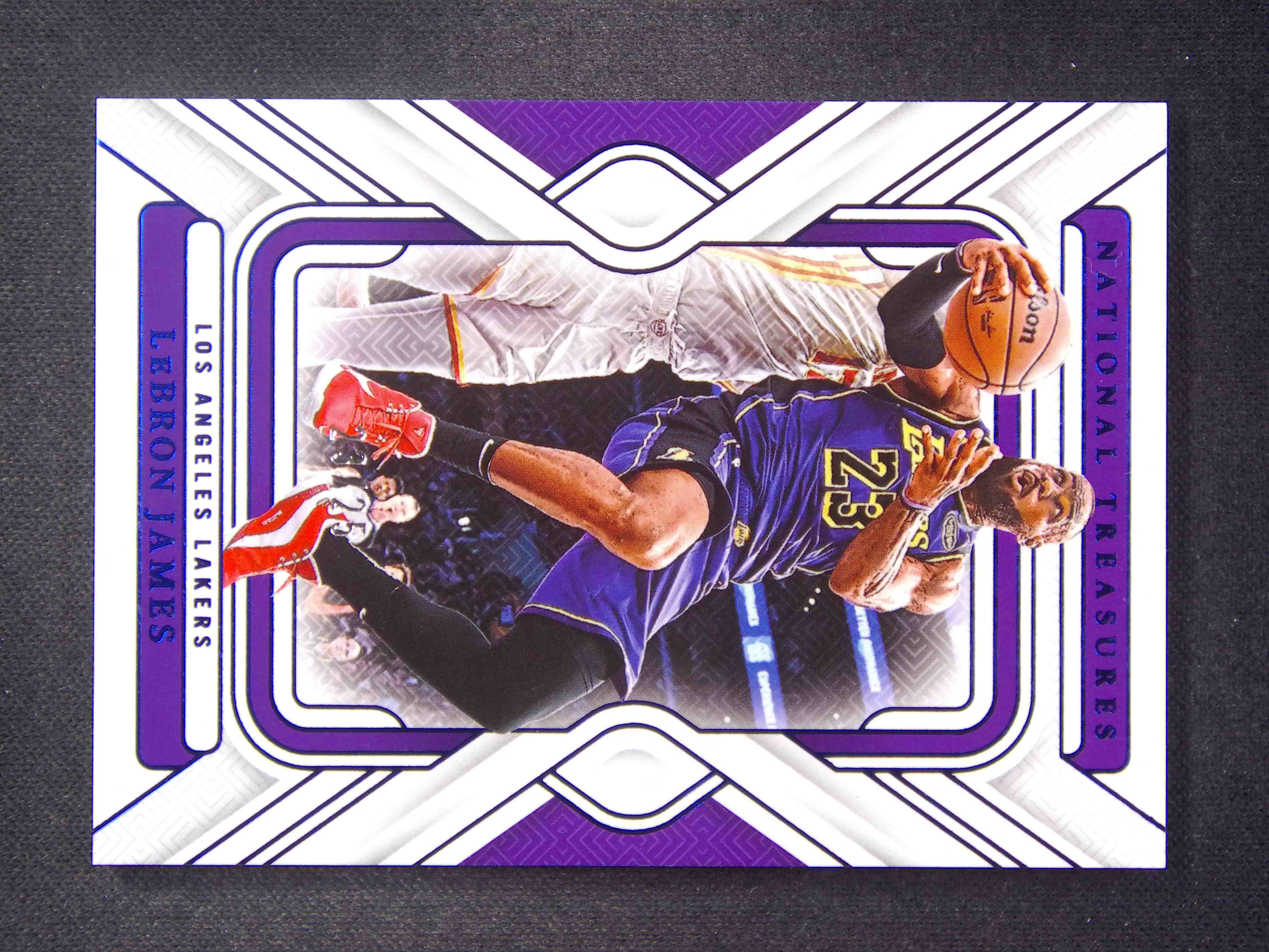 23/25 JSY #1/1 2024-25 National Treasures Lebron James #42 Royal