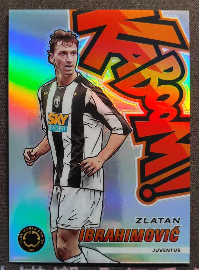 2025 Panini Prizm FIFA Club World Cup Zlatan Ibrahimovic Kaboom