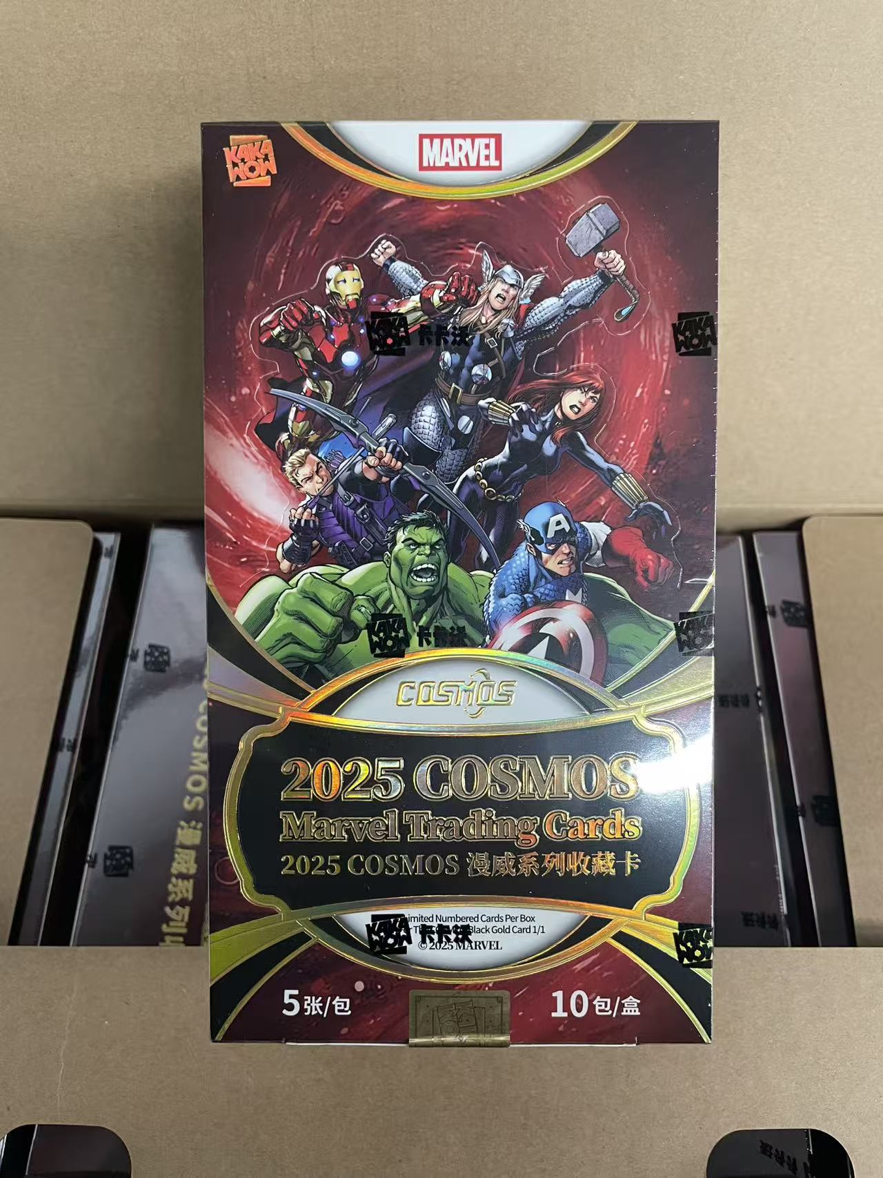 2025 Kakawow Cosmos Marvel Hobby Sealed One Box For Robert Downey