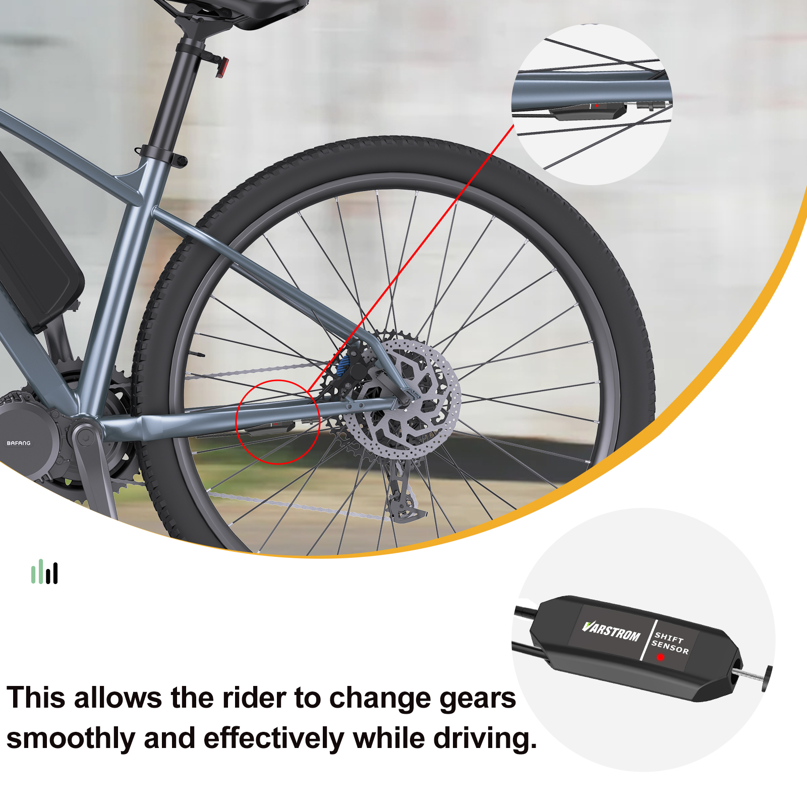 Electric Bike Shift Sensor / Variable Gear Sensor For Bafang