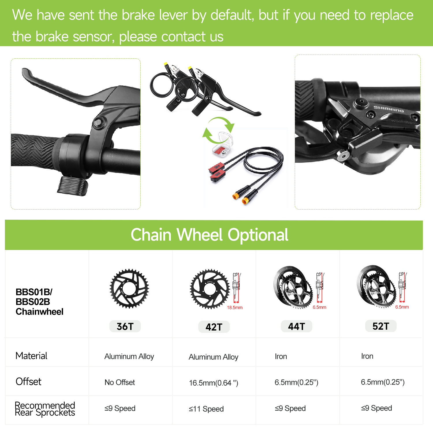 48V750W BAFANG BBS02B Mid Drive 68mm Motor Kits Ebike Conversion