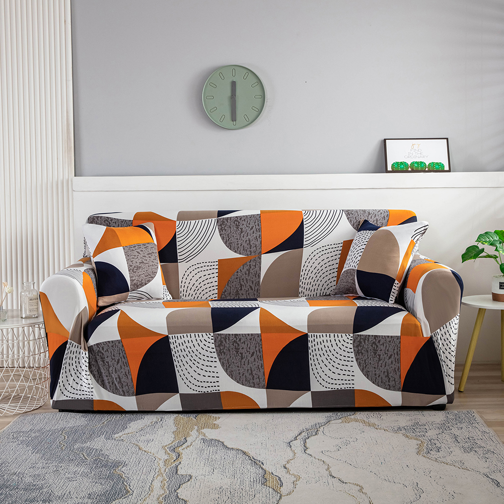 1/2/3/4 Seater Printed Sofa Cover Elastic Stretch Slipcover Protector Sofa Couch - Picture 127 of 146