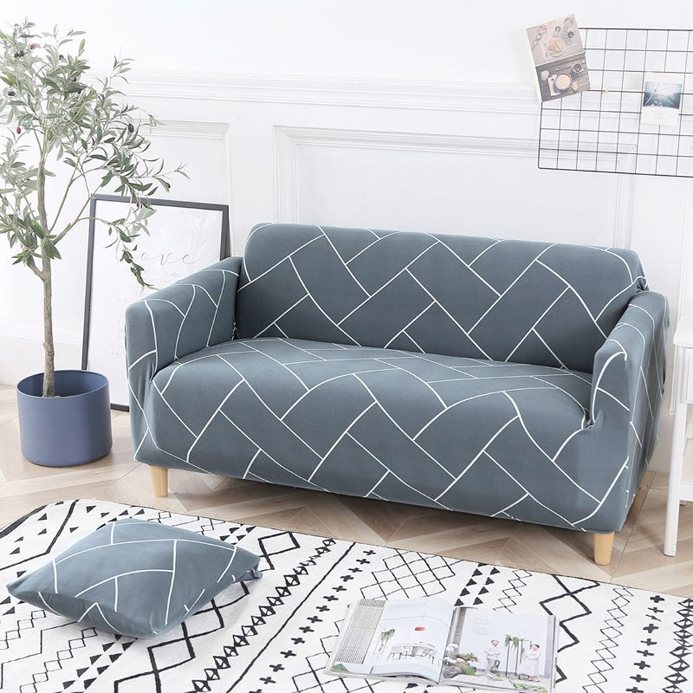 1/2/3/4 Seater L Shape Corner Sofa Cover Stretch Lounge Slipcover Couch Covers - Picture 53 of 97