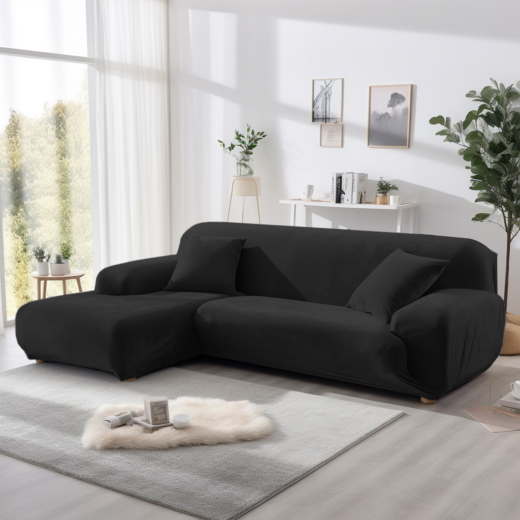UK SAMT Elastisch STRETCH SOFABEZÜGE Schutzbezug Sofa 1/2/3/4 Sitzer - Bild 16 von 66