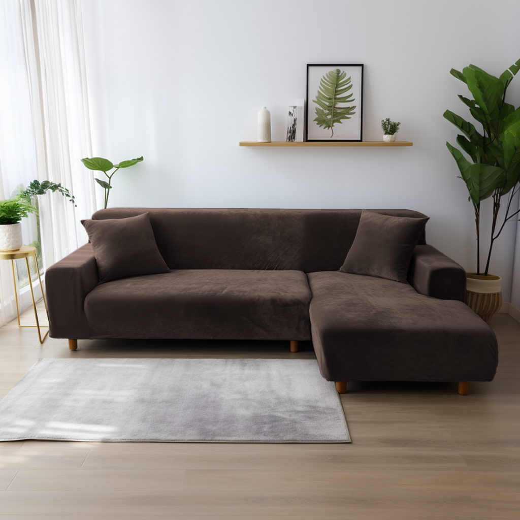 UK SAMT Elastisch STRETCH SOFABEZÜGE Schutzbezug Sofa 1/2/3/4 Sitzer - Bild 28 von 66