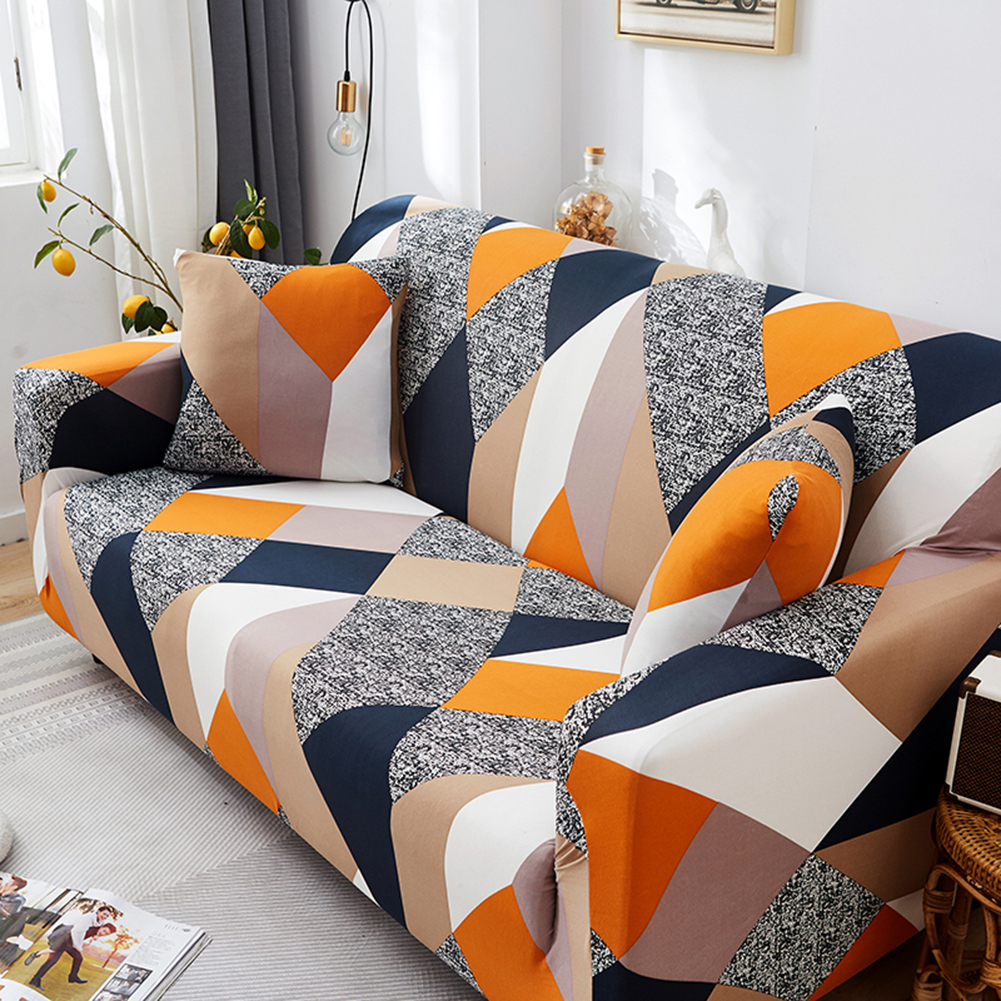 1/2/3/4 Seater Printed Sofa Cover Elastic Stretch Slipcover Protector Sofa Couch - Picture 62 of 146
