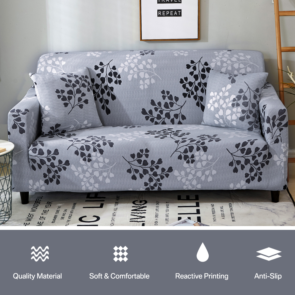 1/2/3/4 Seater L Shape Corner Sofa Cover Stretch Lounge Slipcover Couch Covers - Picture 62 of 97