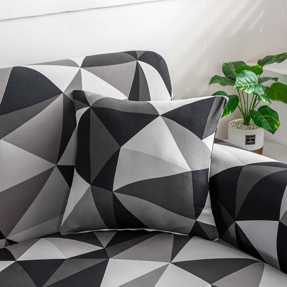 1/2/3/4 Seater Printed Sofa Cover Elastic Stretch Slipcover Protector Sofa Couch - Picture 140 of 146