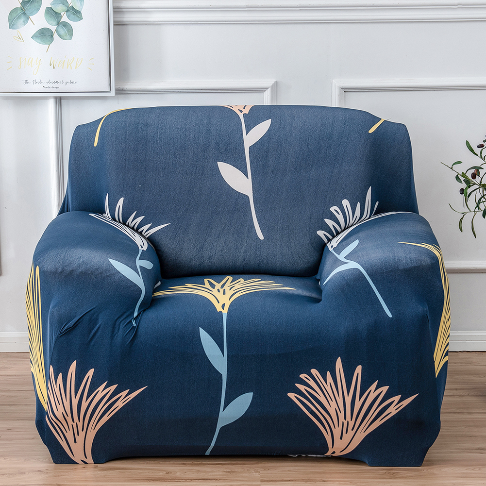 1/2/3/4 Seater Printed Sofa Cover Elastic Stretch Slipcover Protector Sofa Couch - Picture 52 of 146