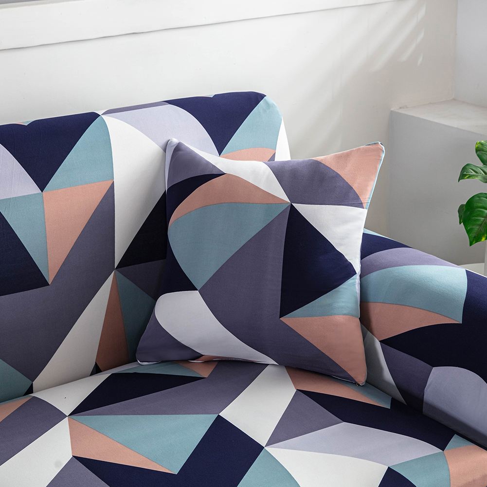 1/2/3/4 Seater Printed Sofa Cover Elastic Stretch Slipcover Protector Sofa Couch - Picture 116 of 146