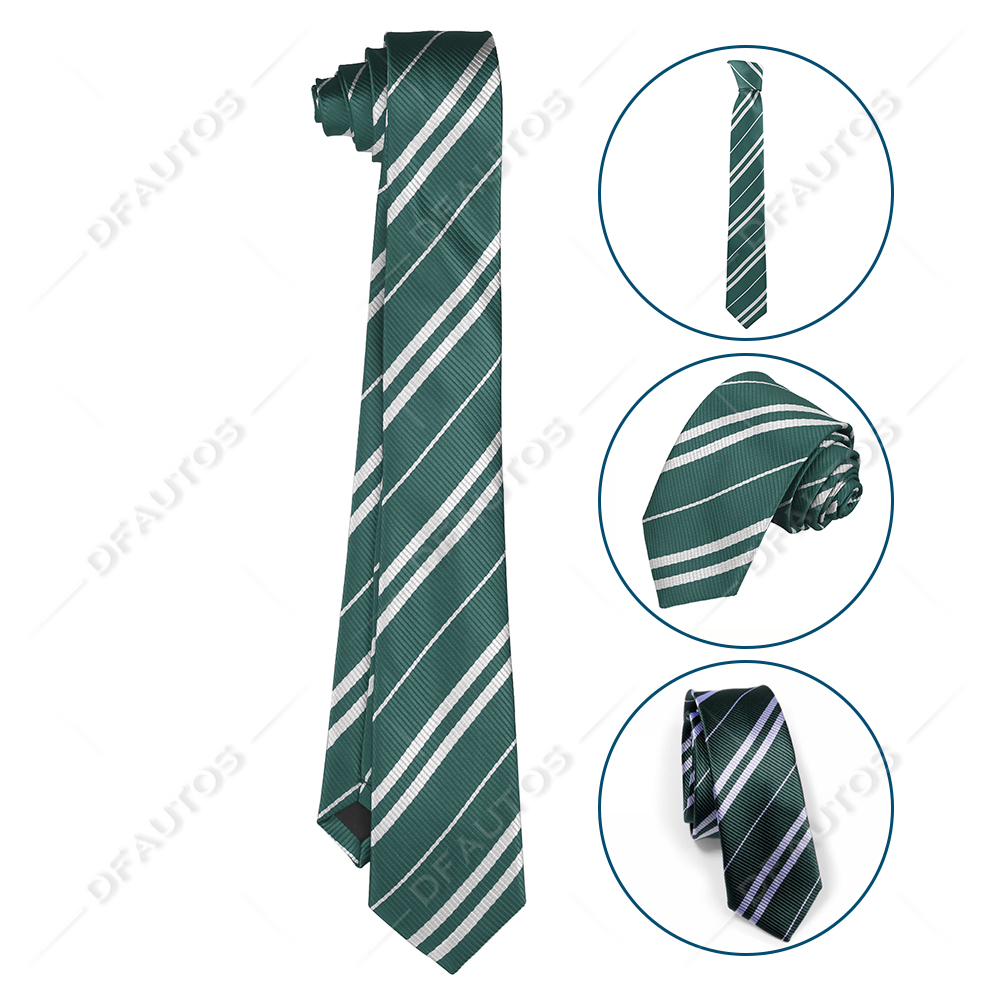 UK Harry Potter Gryffindor Ravenclaw Slytherin Hufflepuff Robe Cloak Tie Costume - Picture 22 of 32