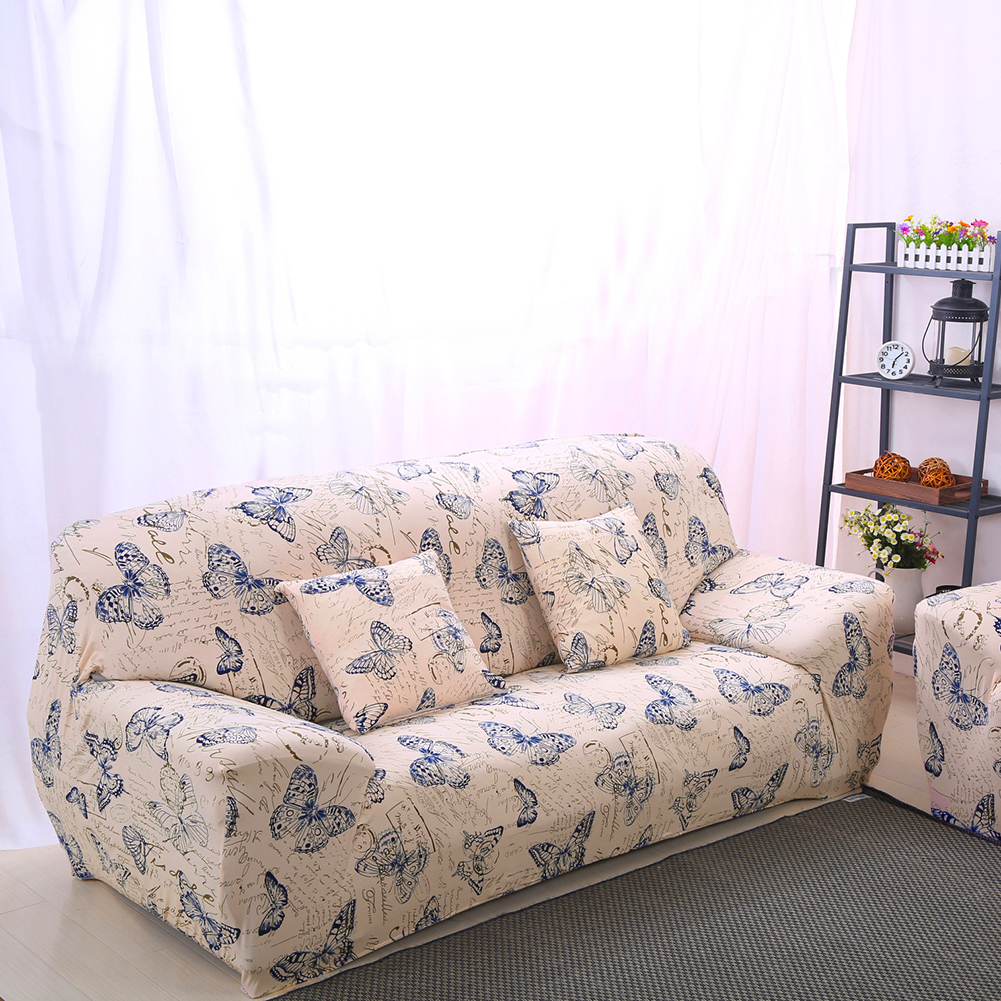 1/2/3/4 Seater L Shape Corner Sofa Cover Stretch Lounge Slipcover Couch Covers - Picture 27 of 97