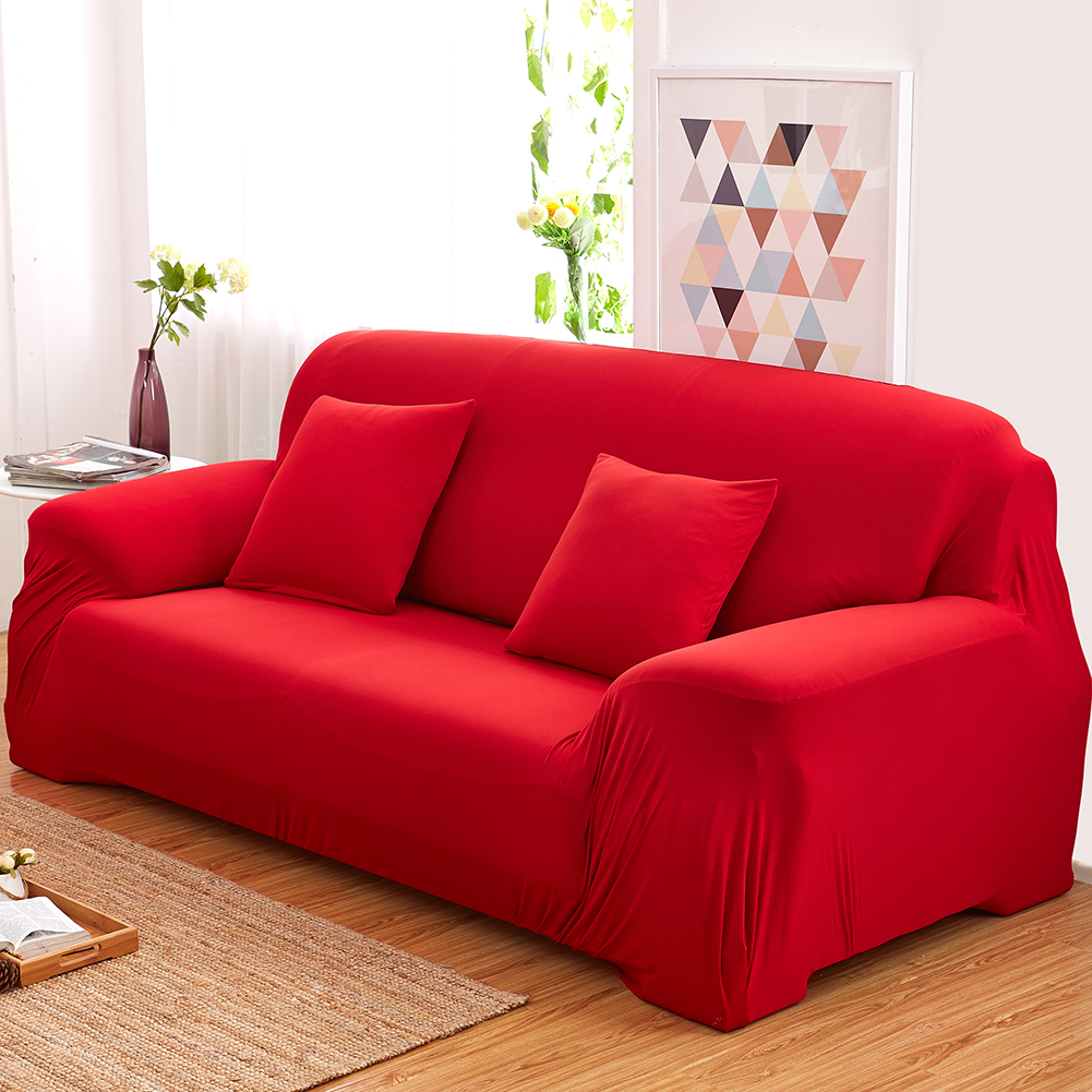 2x Stretch Sofa Covers Corner Couch Slipcover for L Shape Detachable Sectional - Picture 28 of 61