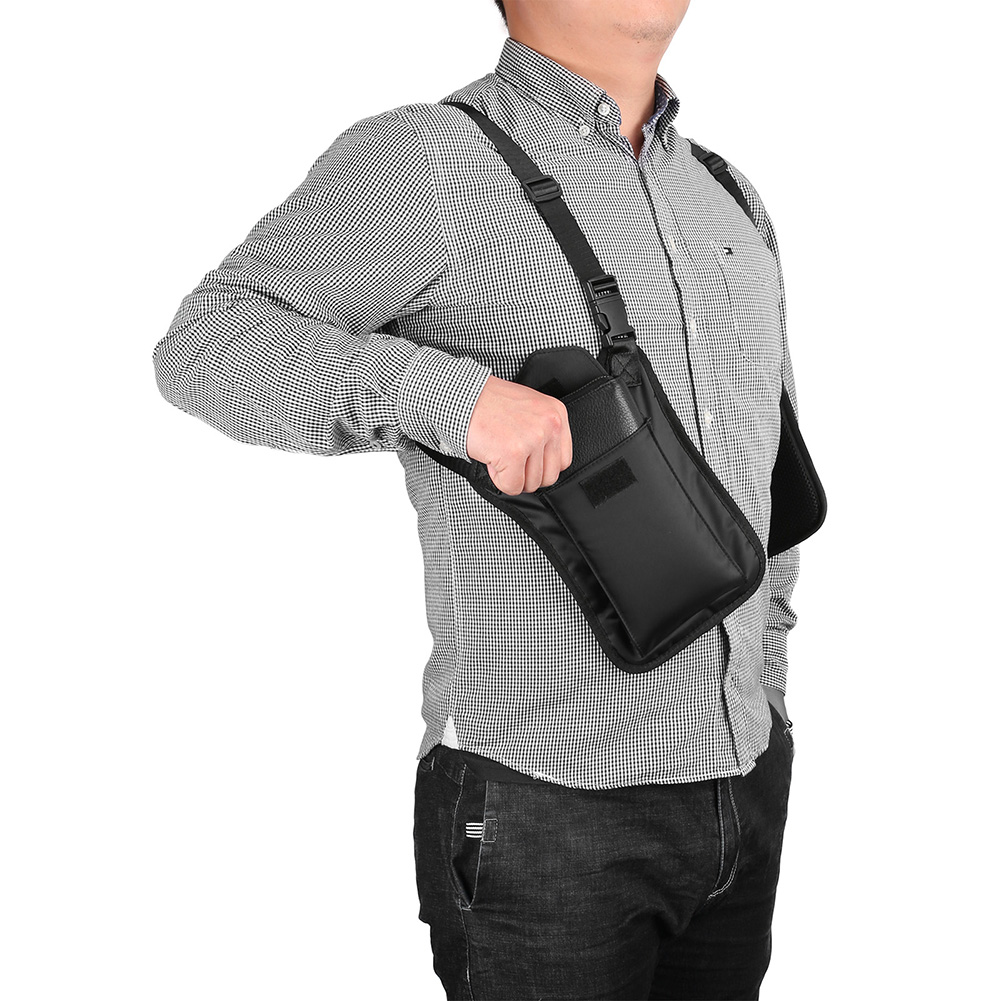 Anti-Theft Underarm Shoulder Bag Hidden Strap Wallet Security Holster Concealed - Picture 37 of 38