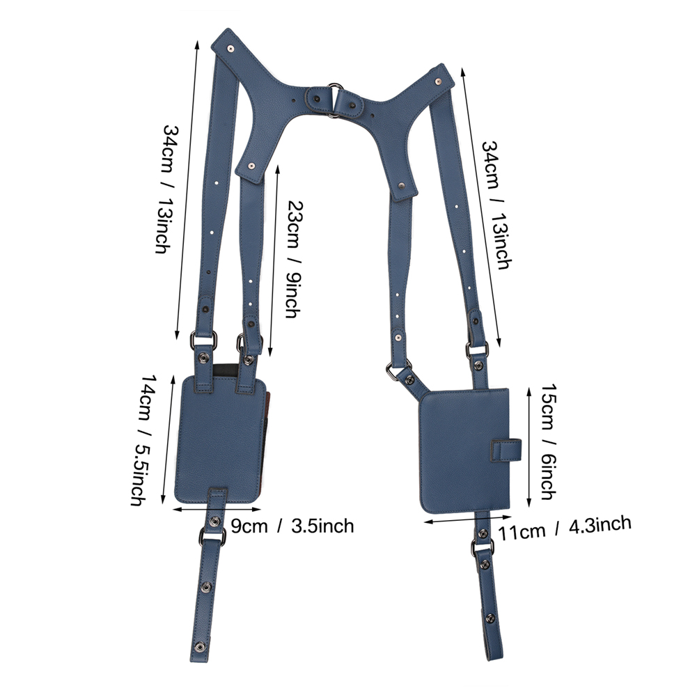 Anti-Theft Underarm Shoulder Bag Hidden Strap Wallet Security Holster Concealed - Picture 24 of 38