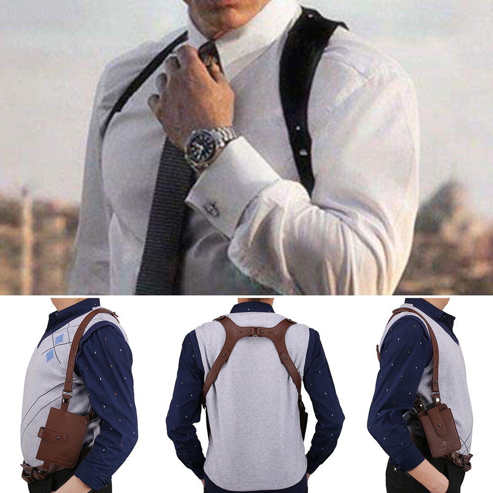 Anti-Theft Underarm Shoulder Bag Hidden Strap Wallet Security Holster Concealed - Picture 19 of 38