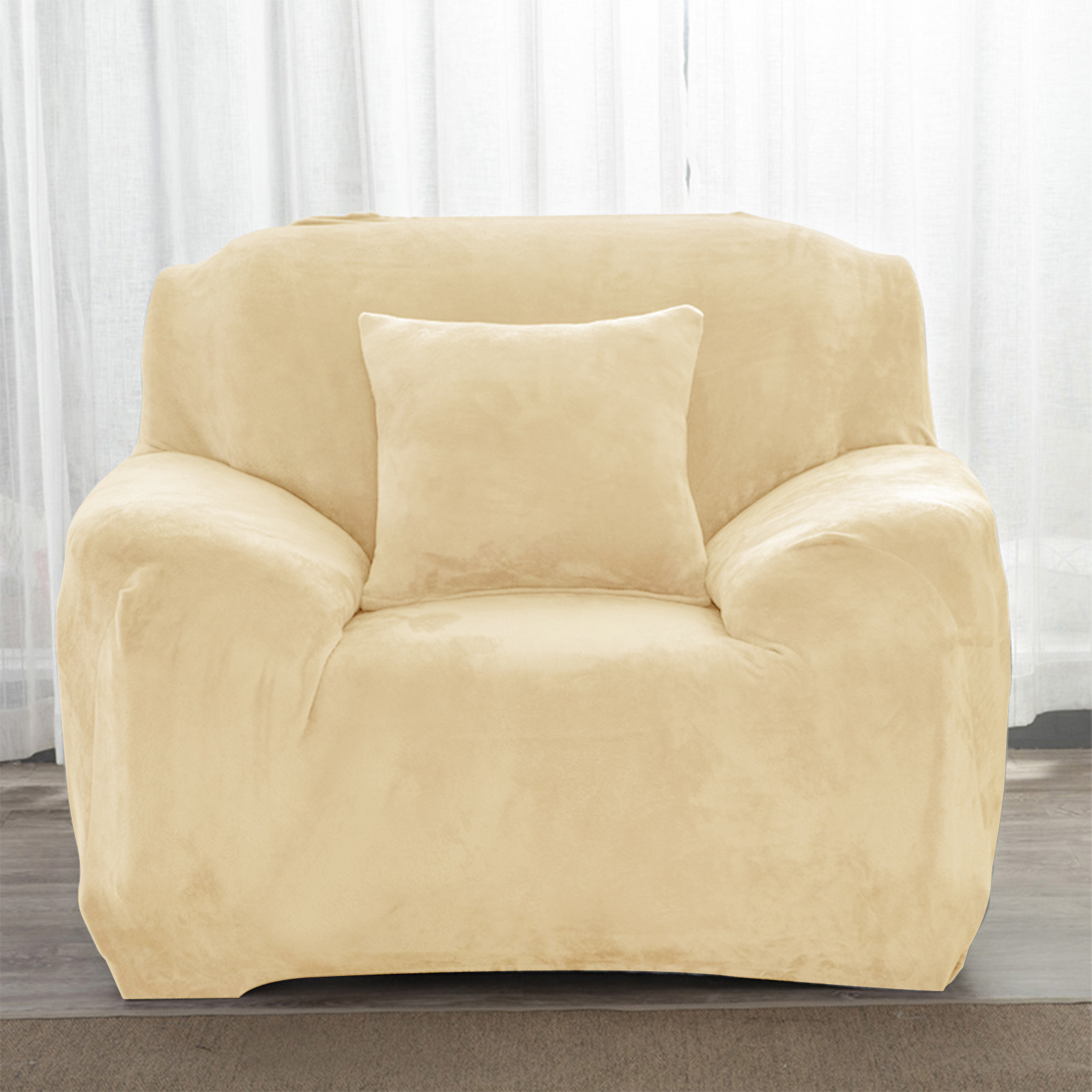 UK SAMT Elastisch STRETCH SOFABEZÜGE Schutzbezug Sofa 1/2/3/4 Sitzer - Bild 69 von 70
