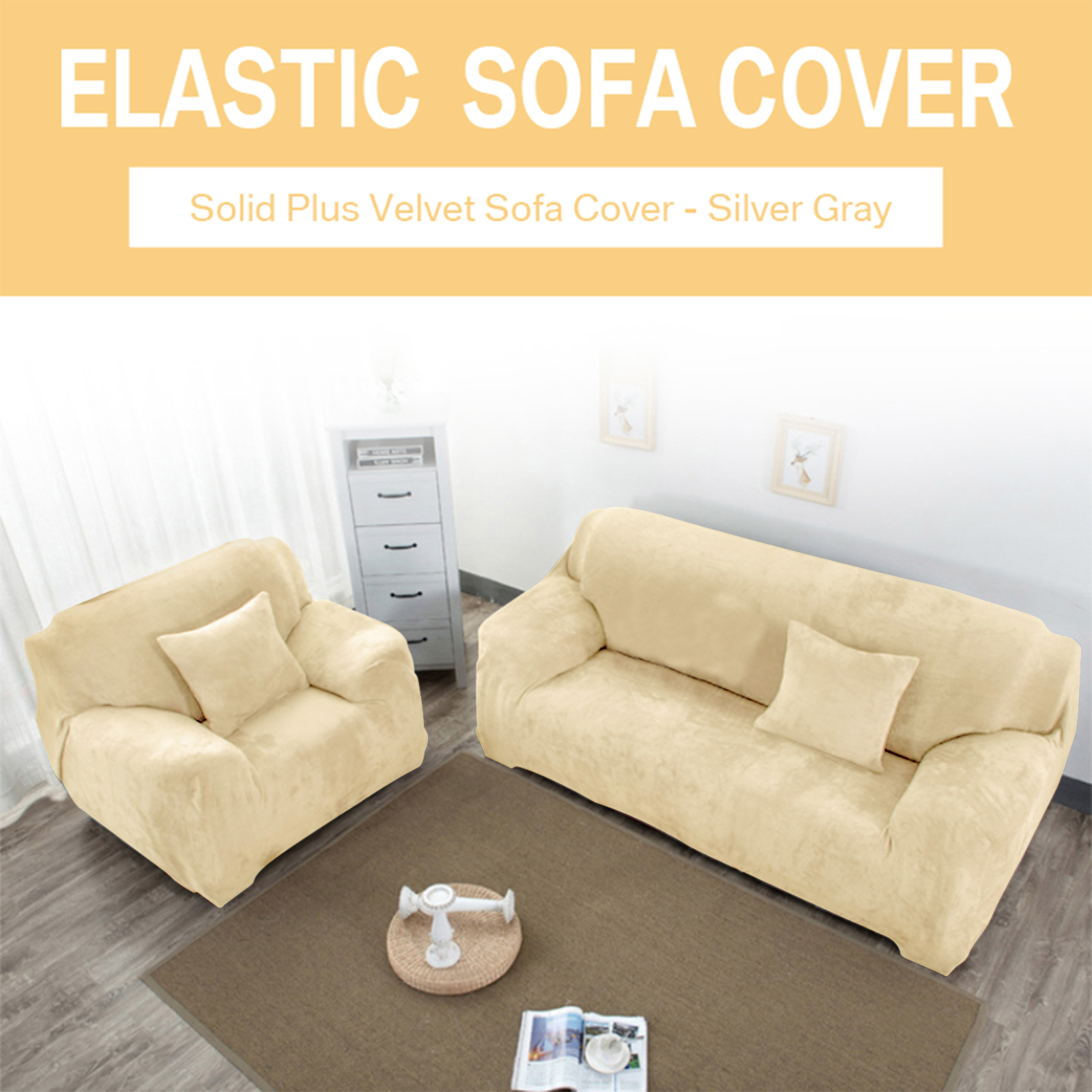 UK SAMT Elastisch STRETCH SOFABEZÜGE Schutzbezug Sofa 1/2/3/4 Sitzer - Bild 67 von 70