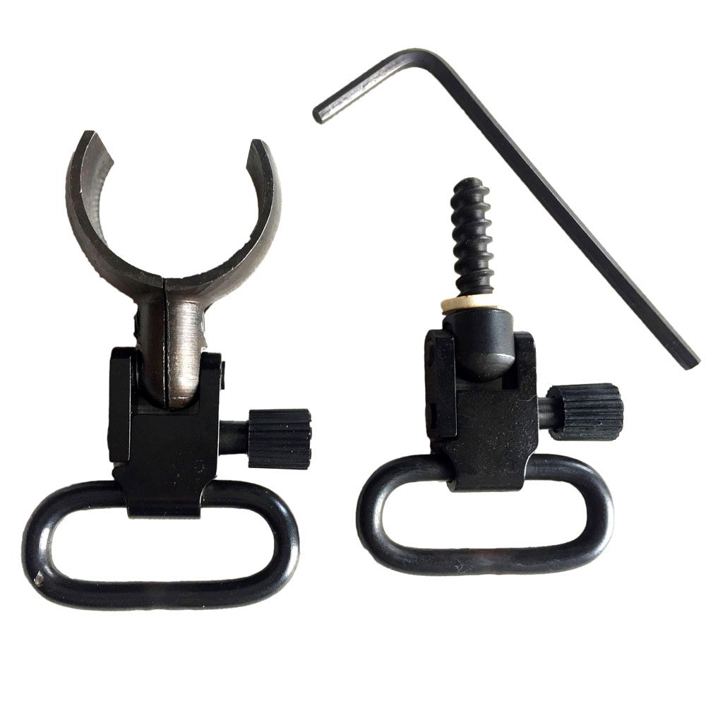 Shotgun Sling Mount Kit Fits Most 12 Ga. Magnum Split Band 0.81"0.83