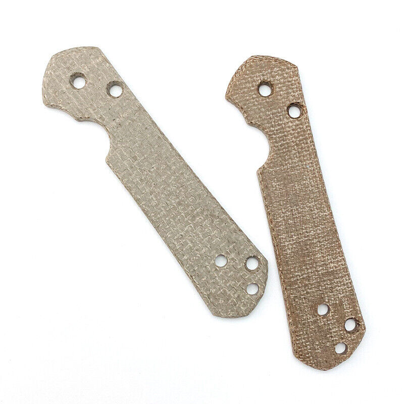 ReveD ESC BREVE 美品 1PC Handle Scales Custom Micarta Patch For Chris Reeve Large