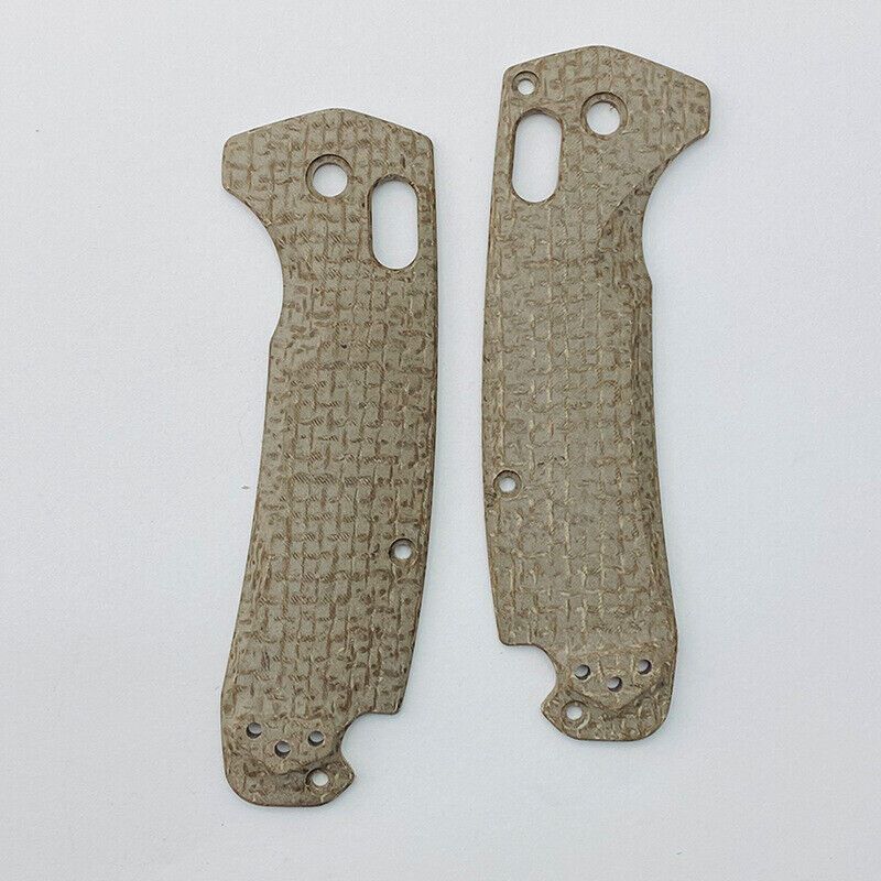 1 Pair Custom Micarta Handle Scales Patch for Benchmade North Fork 15031 Knife