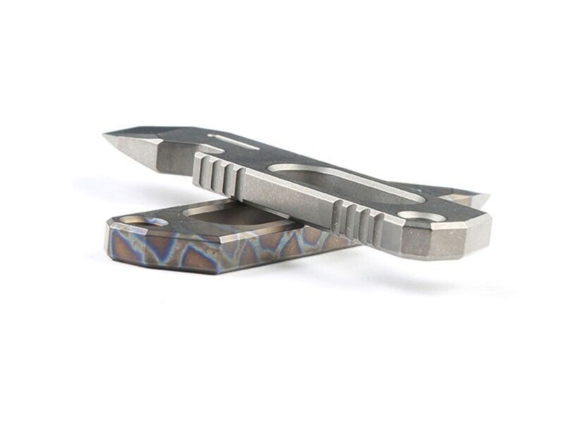 Nite Ize TISUR Titanium EDC Pry Bar, Keychain Prybar Multitool