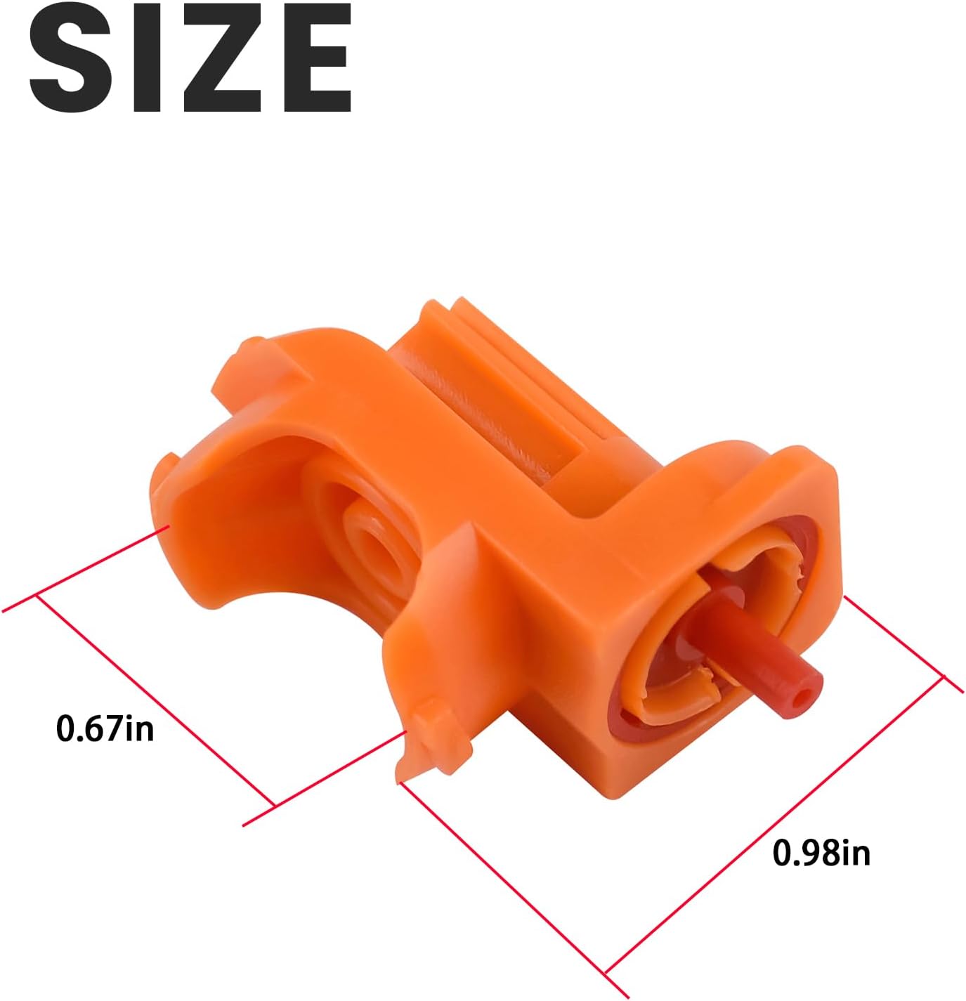 5Pcs 902272R Metering Valve For Paslode 900420 Nail Gun and Orange