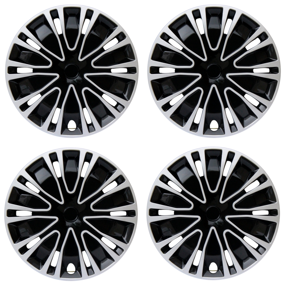 thumbnail image 2 of 4x Silver 15" Wheel Rim Covers / Hub Caps For Nissan Versa 2007-2025 - R15 Tires 2 of 6