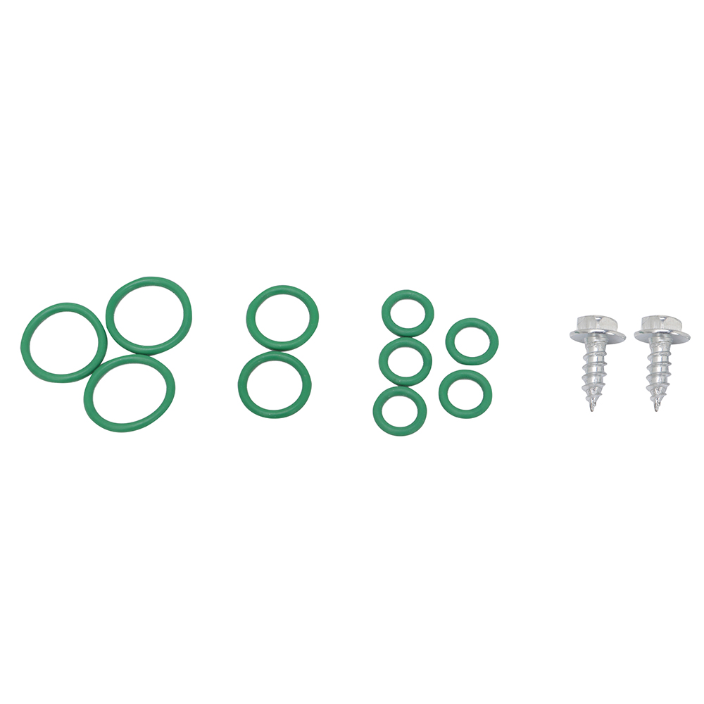 Universal A/C Hose Kit Set - Includes #6, #8, #10 Hoses With Assorted Fittings & Beadlock Connectors (No O-Rings)