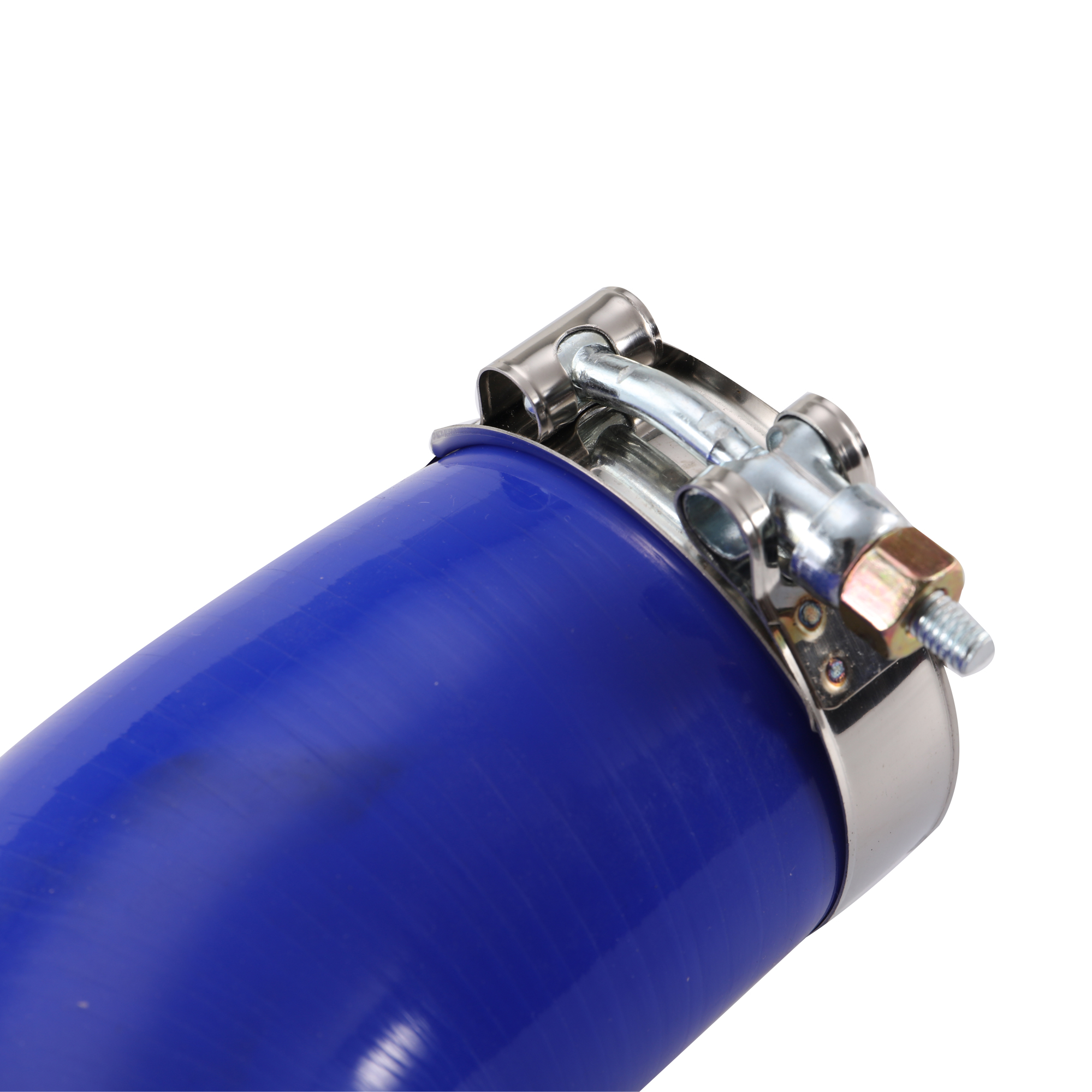 Blue Silicone 90° Elbow Hose With Clamps – F04-6006 – For Paccar (Kenworth / Peterbilt)