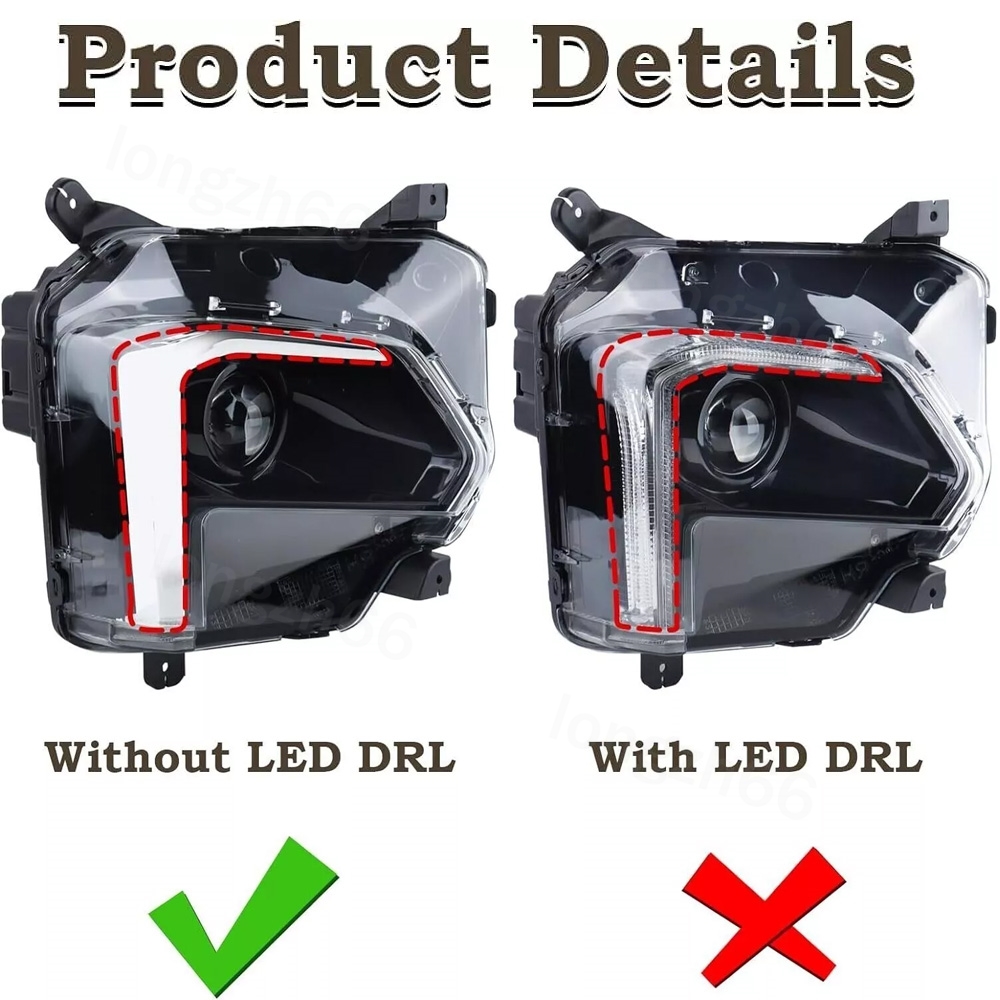 thumbnail interactive-video image 1 of Passenger Side LED Headlight For 2022-2023 Chevy Traverse - W/o LED DRL - GM2503525 1 of 3