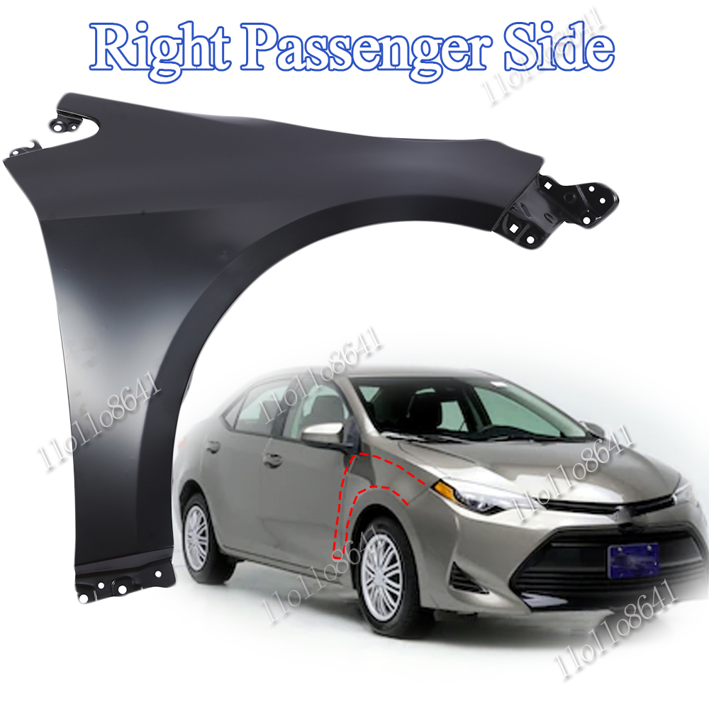 Front Fender Right/Passenger Side Fit 2019-2023 Toyota Corolla