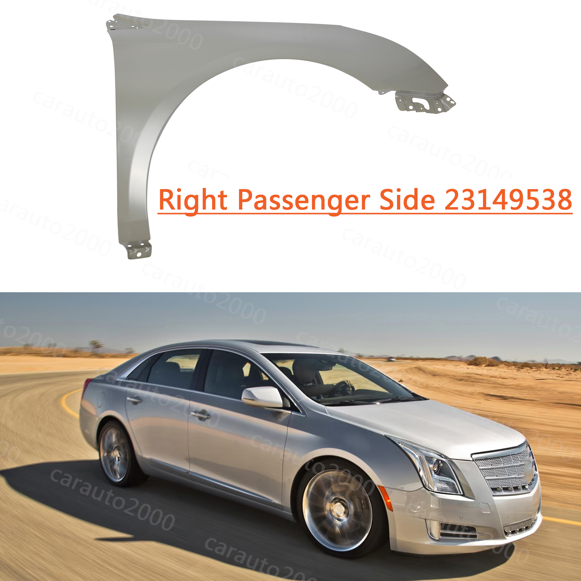 Fender For Cadillac XTS 2013-2017 Front Passenger Side 23149538