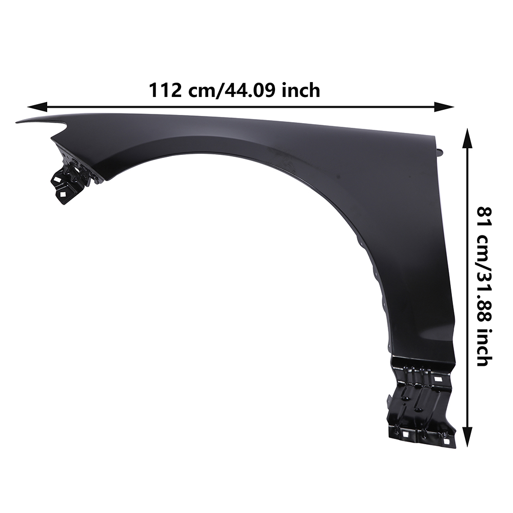 Set of Fender Driver Passenger Side For 17-20 Lincoln MKZ Front