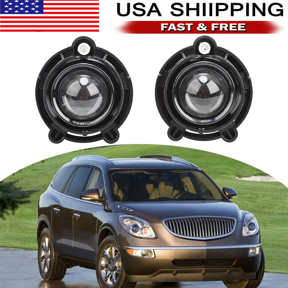 1 Set ZXMT Projector Fog Lights – Replacement Lamps For Cadillac GMC Impala Camaro
