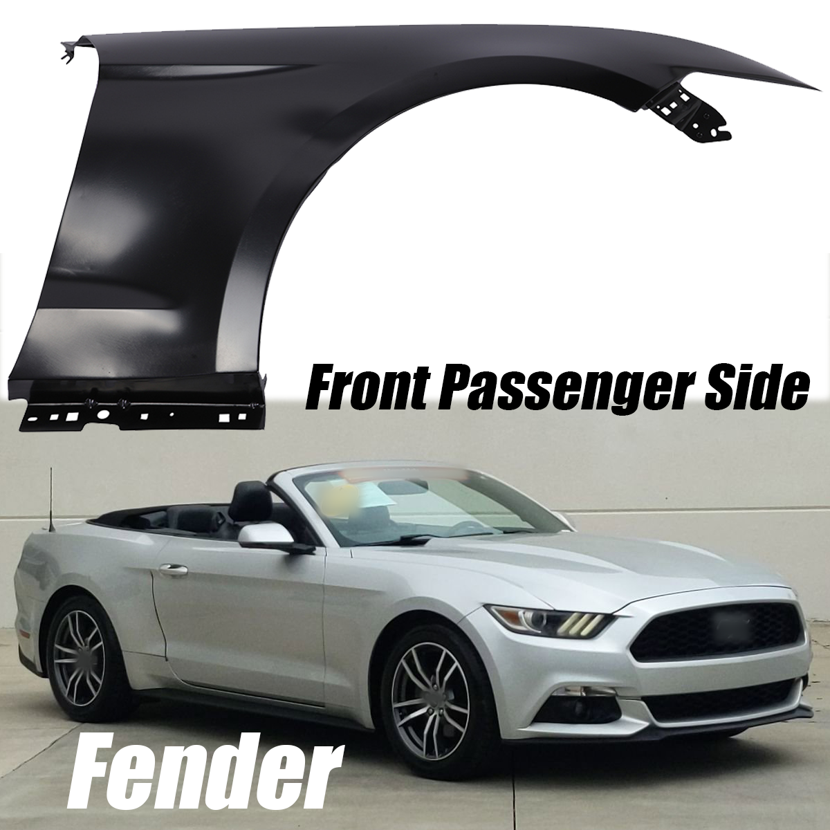 Fender For Ford Mustang 2015-2017 Front Passenger Side | eBay