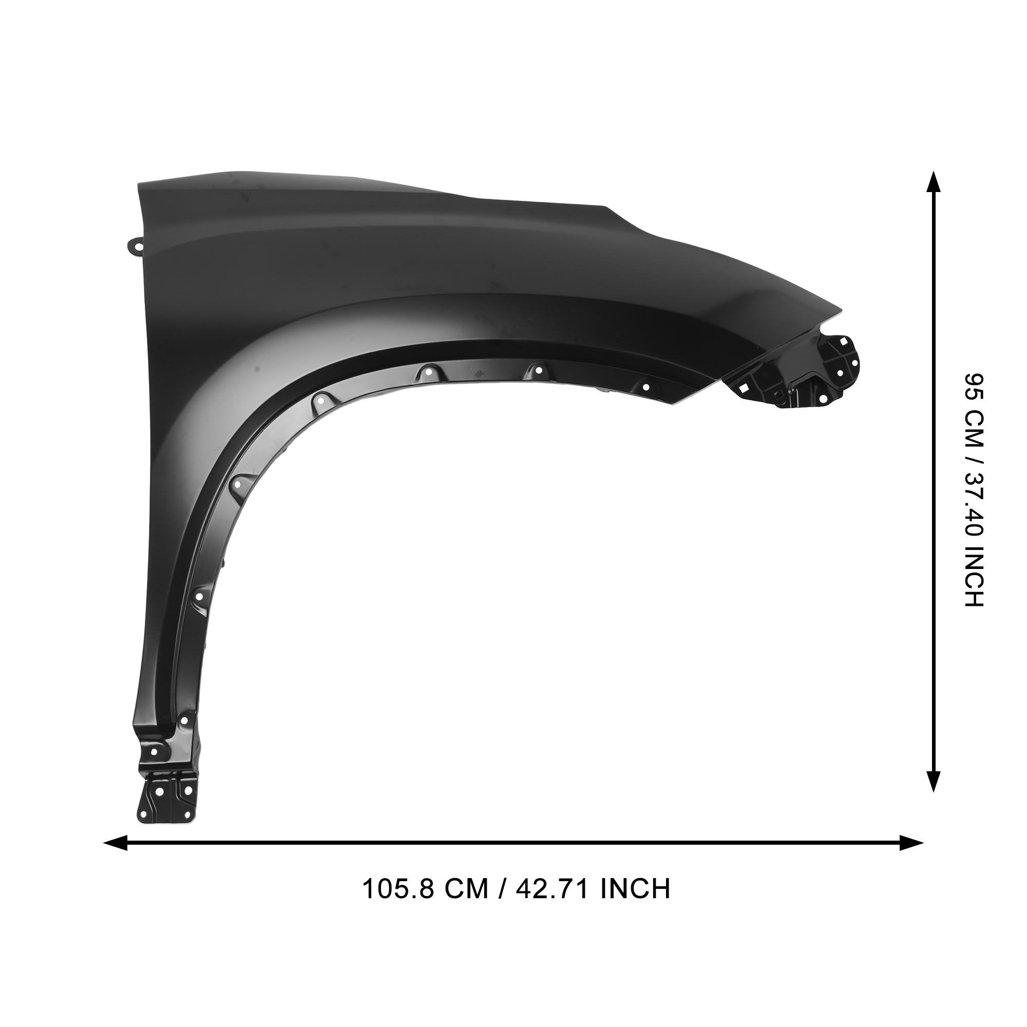 Front RH/Passenger Side Fender Fit For Toyota Highlander 2020 2021