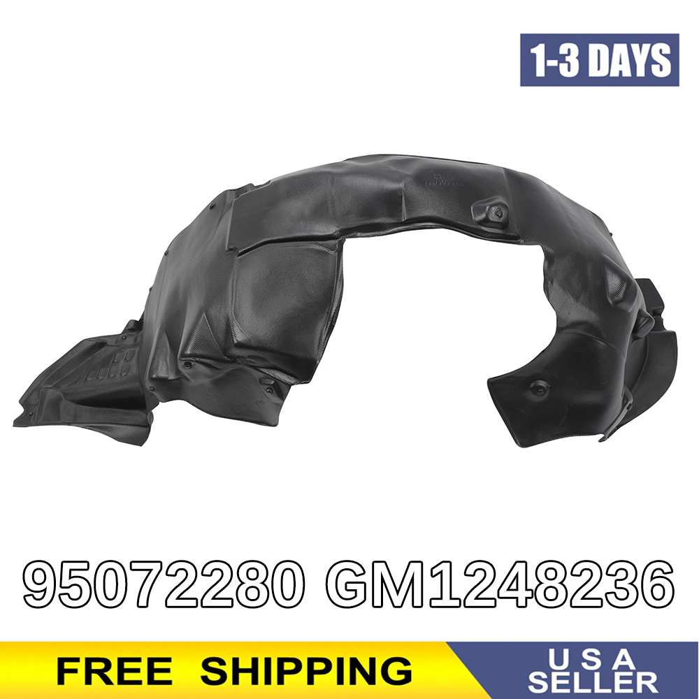 New Front Driver Side Fender Liner For 2012-2016 Chevy Sonic Sedan – Direct Fit GM1248236