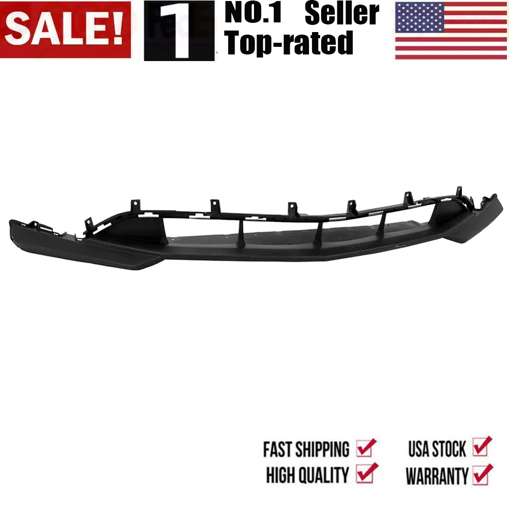 Front Lower Bumper Valance Cover For 2016-2018 Chevy Malibu – Direct Fit, Black, GM1015138