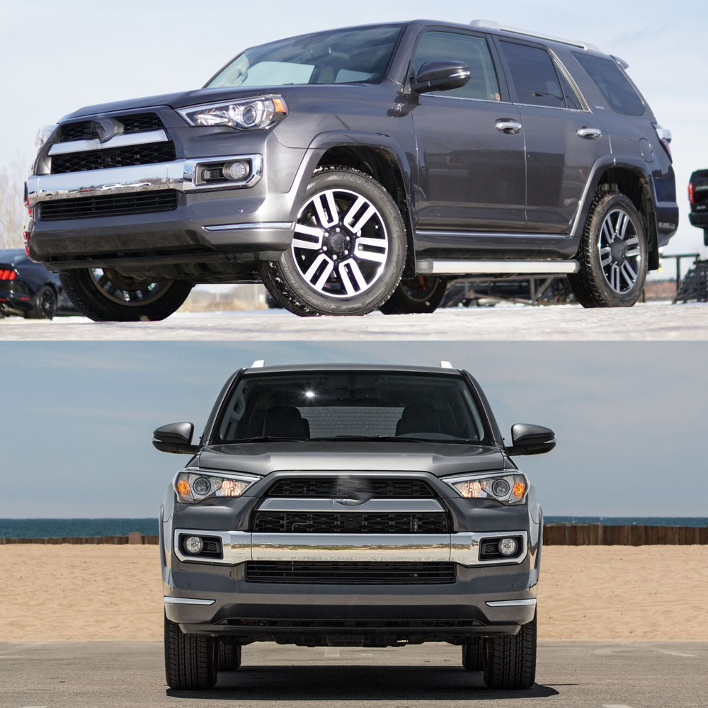 CAPA Certified Primed Front Bumper Cover For 2014-2023 Toyota 4Runner (With Chrome Trim Holes) 9 thumbnail image