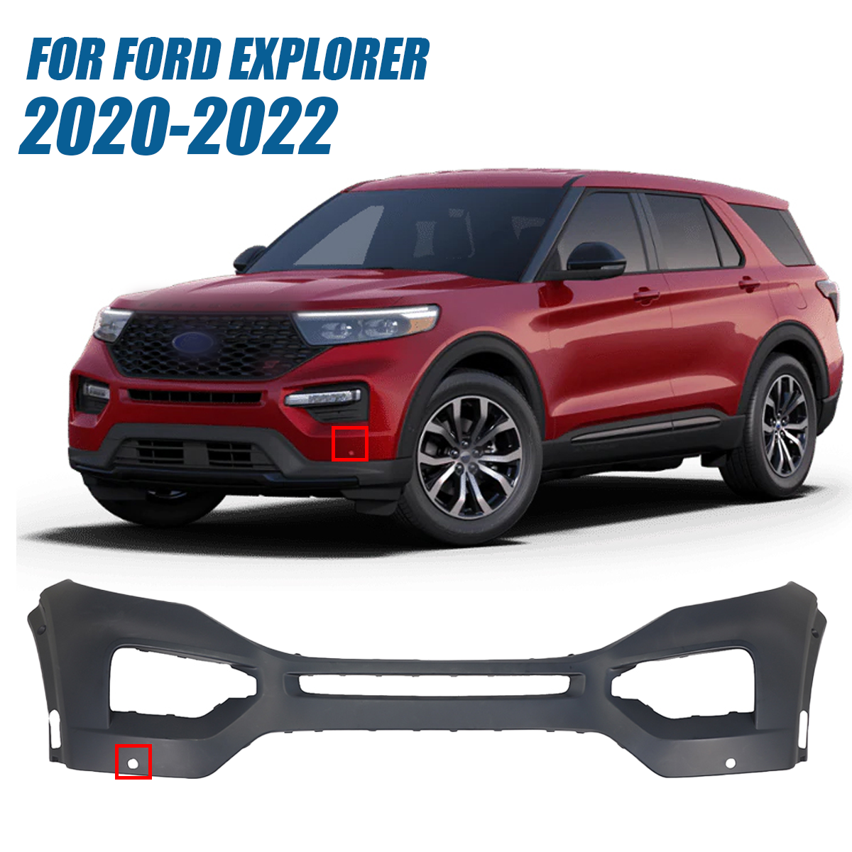 2020 2021 2022 2023 2024 Ford Explorer Front Lower Valance LB5Z-17D957