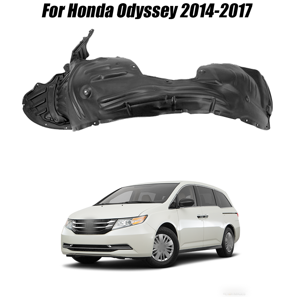 Front Driver Side Fender Liner For Honda Odyssey 2018-2024 – Evan-Fischer Brand