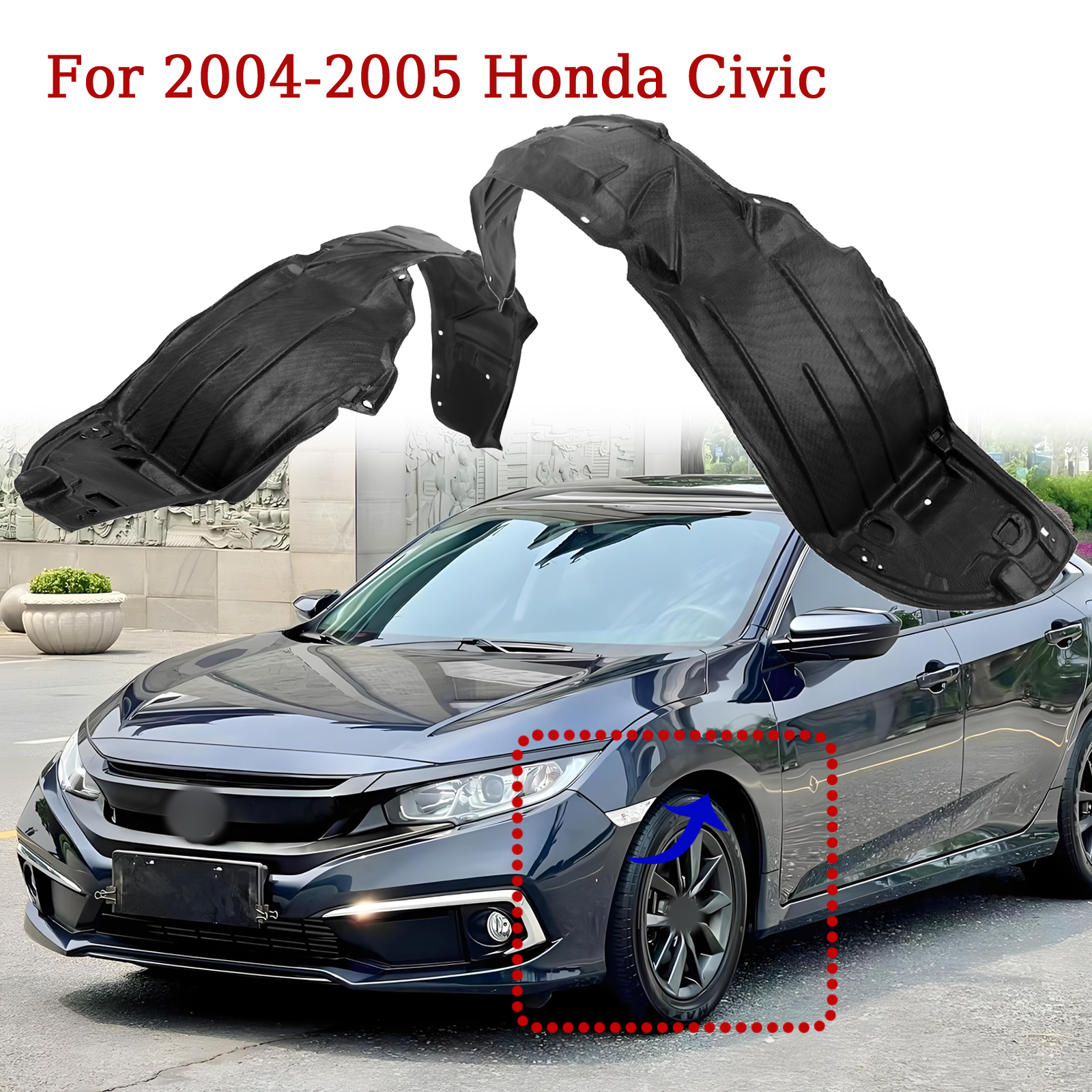 Buy JDM Honda Civic Hatch EG 92-95 Inner Fender Liner EG3 EG4 EG6 SR3 In New Plymouth, NZ, For - Foto 10