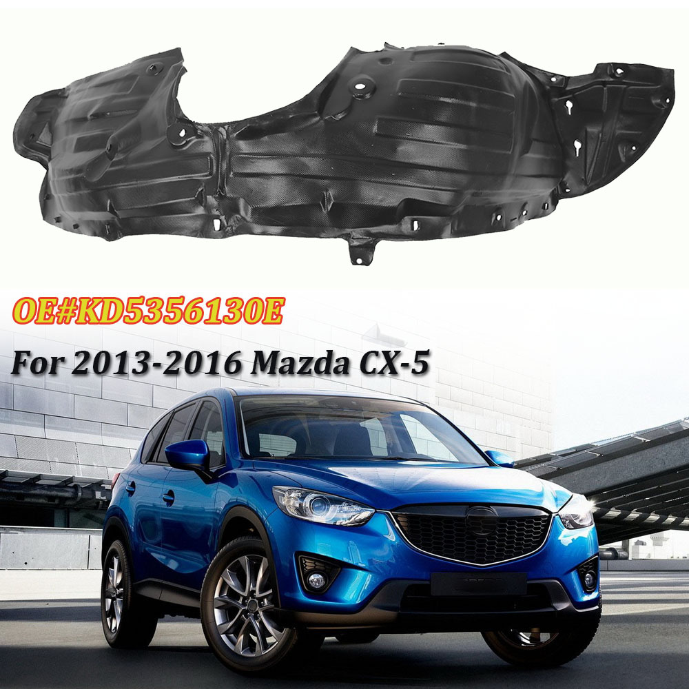 Set Of 2 Front Fender Liners For Mazda CX-5 2013-2016 - Left & Right Inner Wheel Well Liners 2 thumbnail image