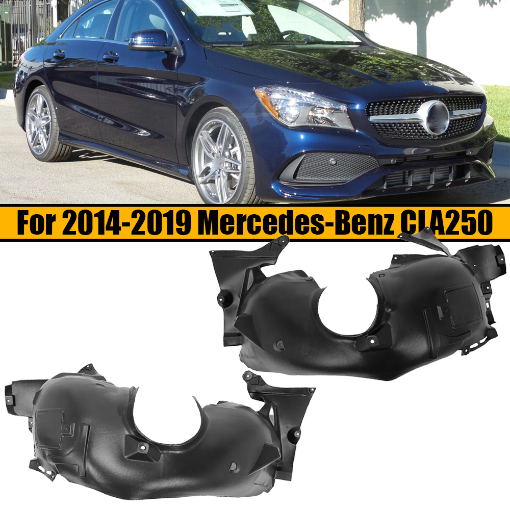 2014-2019 Mercedes-Benz CLA250 Front Right Inner Fender Liner MB1249175