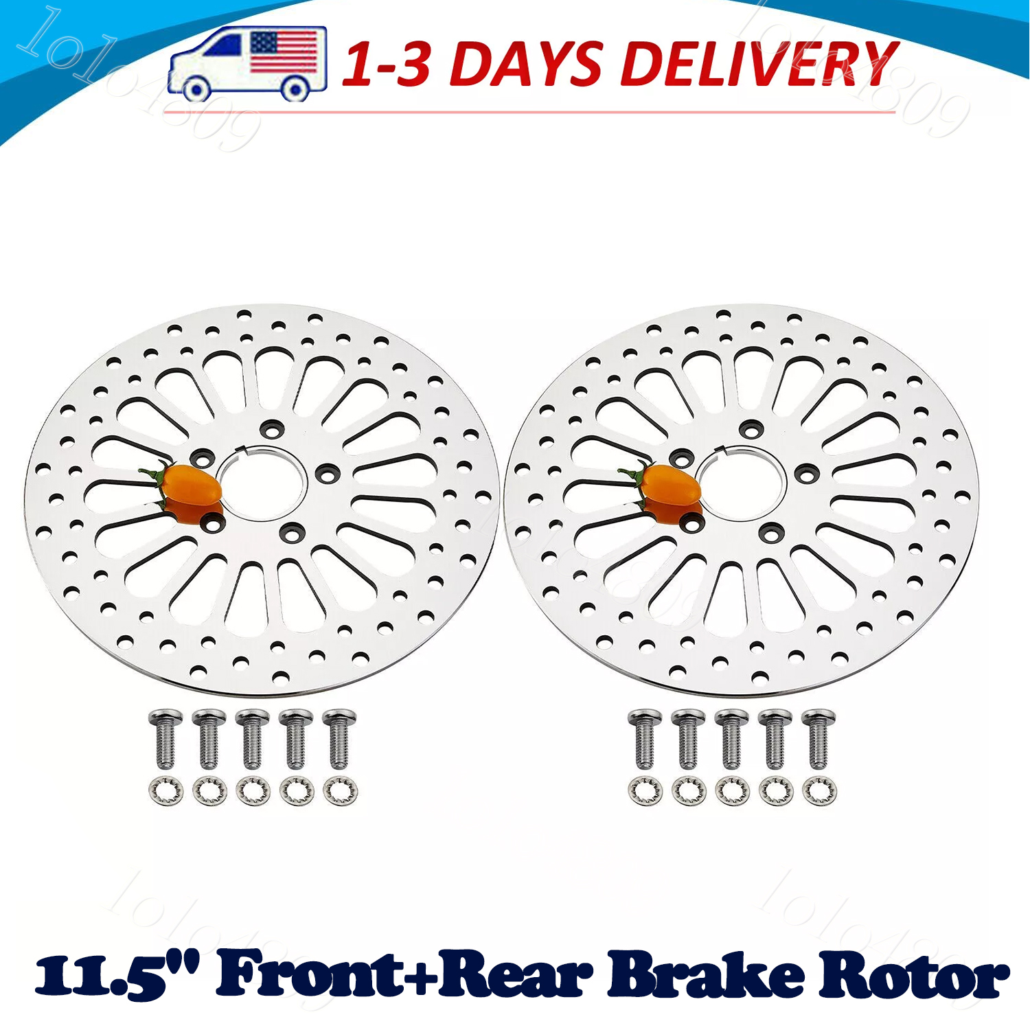 Front+Rear) Brake Rotor 11.5