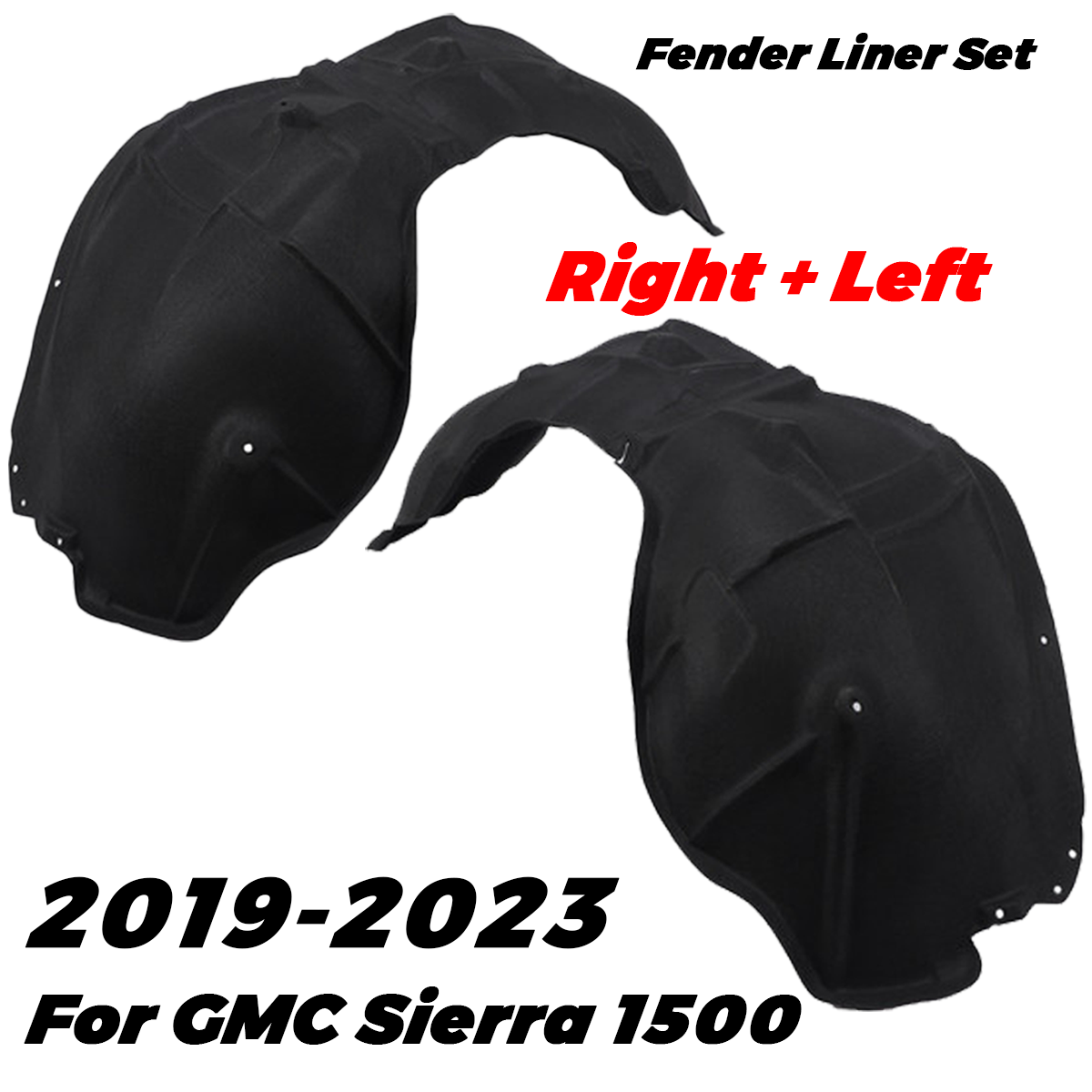 Front Right Inner Fender Liner – Fits 2019-2023 GMC Sierra 1500, OEM 84533749